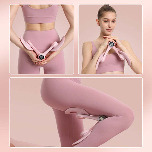 Adjustable Ergonomic Thigh Trainer With Counter
