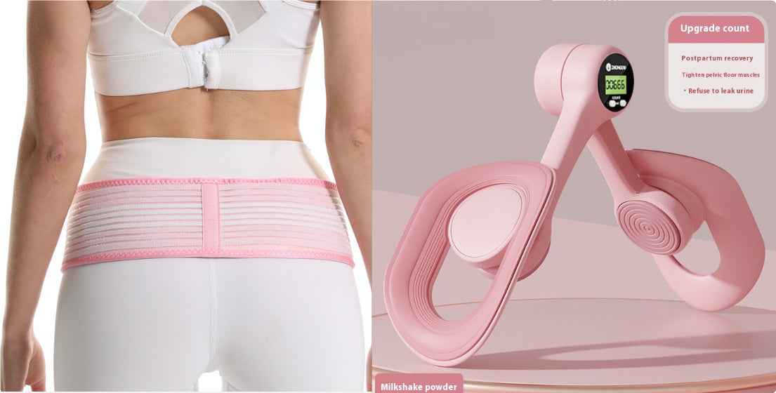 Adjustable Ergonomic Thigh Trainer With Counter