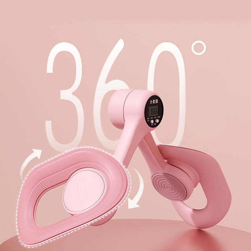 Adjustable Ergonomic Thigh Trainer With Counter