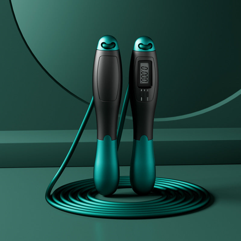 Dual-Purpose Cordless Skipping Rope with Counter