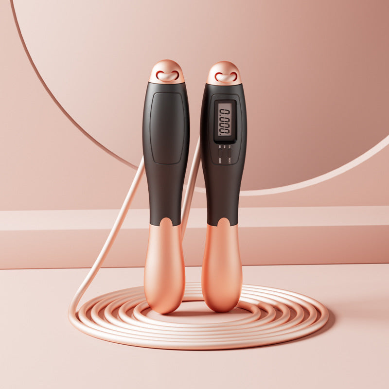 Dual-Purpose Cordless Skipping Rope with Counter