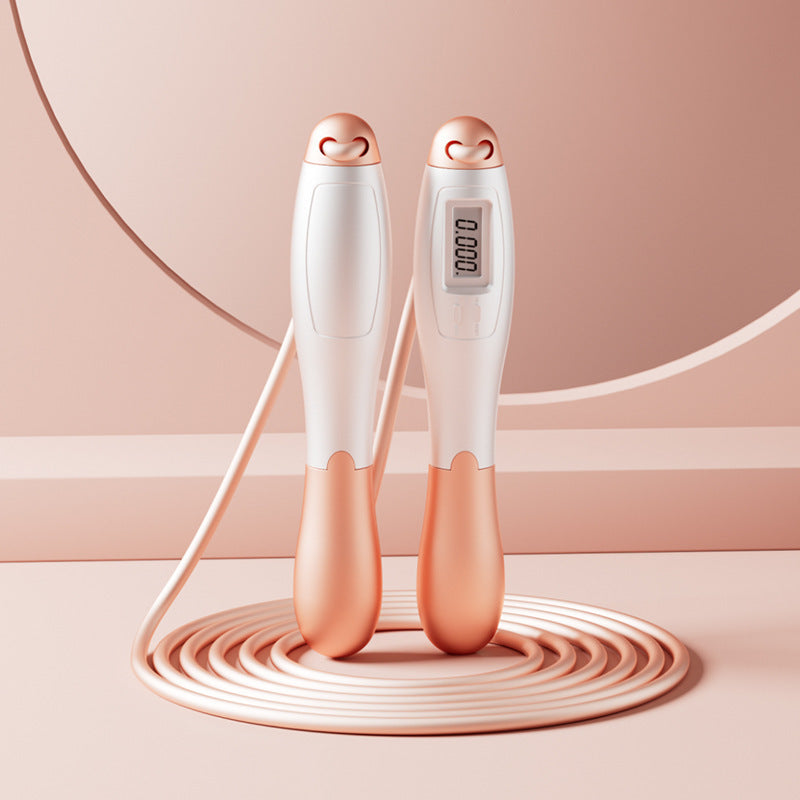 Dual-Purpose Cordless Skipping Rope with Counter